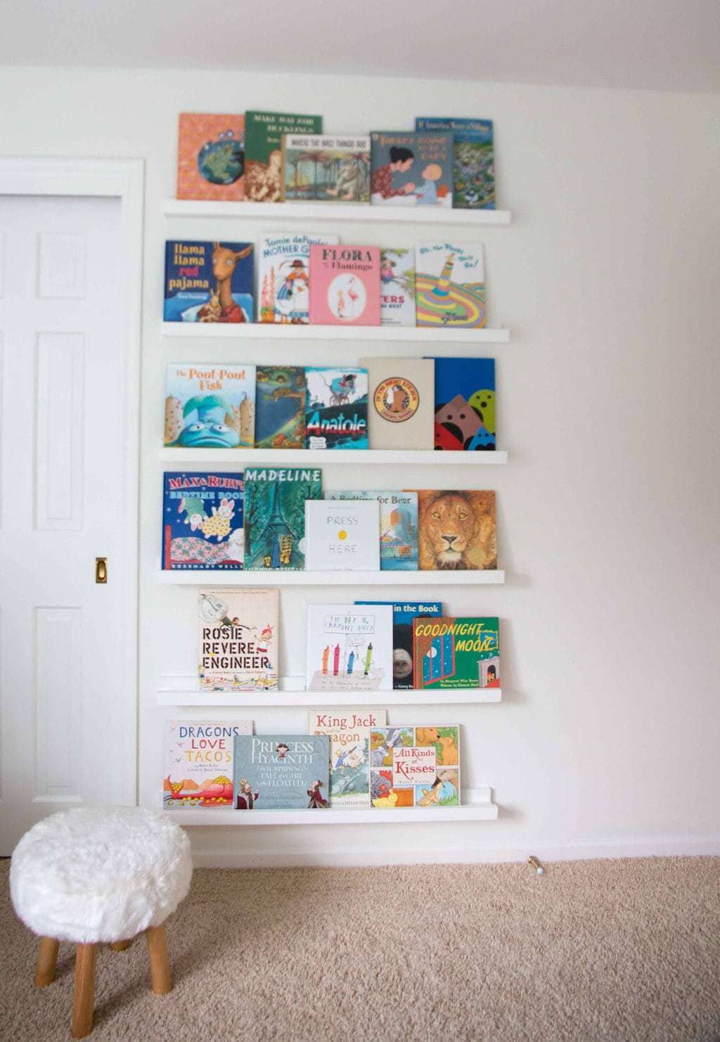 bookshelf nursery