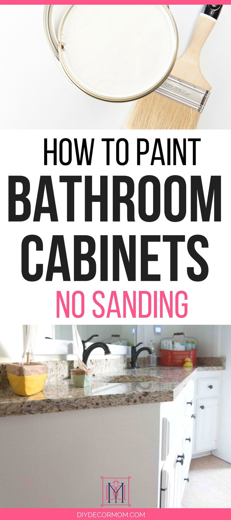 How To Paint Bathroom Cabinets Why You Shouldn T Sand Your Cabinets   How To Paint Bathroom Cabinets 