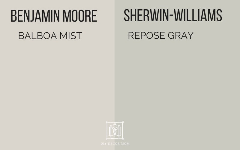 Repose Gray: Sherwin-Williams Repose Gray Review - DIY Decor Mom