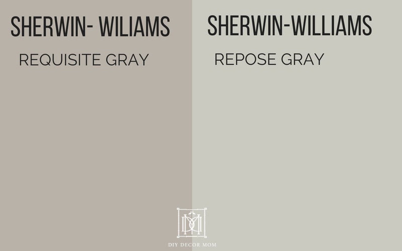 Repose Gray: Sherwin-Williams Repose Gray Review - DIY Decor Mom