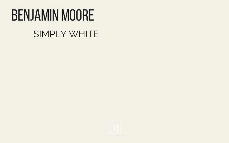 benjamin moore simply white