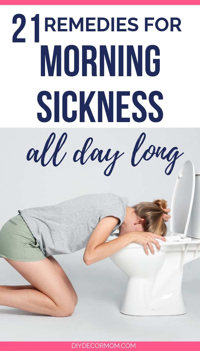 21 Natural Remedies For Morning Sickness That (Actually) Work ...