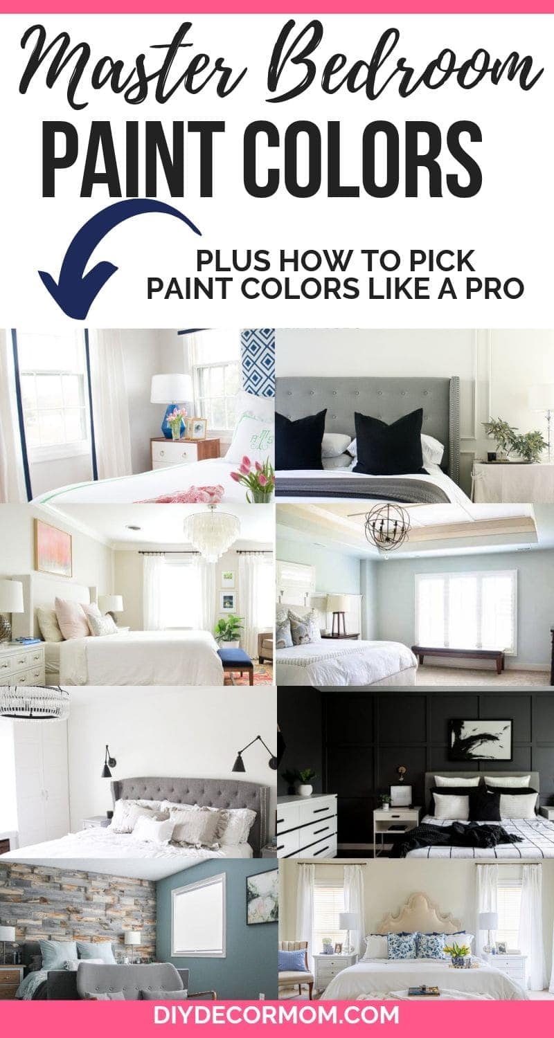 Bedroom Paint Colors: 7 Best Paint Colors for Master Bedrooms - DIY ...