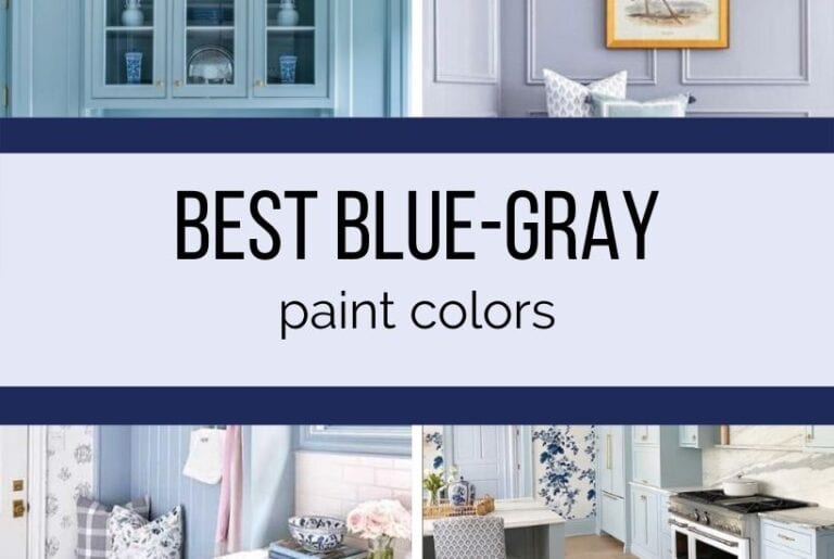 Blue Gray Paint: 25+ Best Paint Shades 2023 - DIY Decor Mom 2023