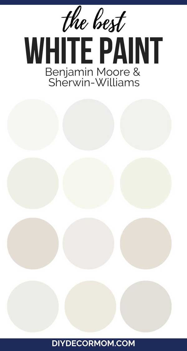 40 Best White Paint Colors 2023 - Designers Favorite White Paint Colors