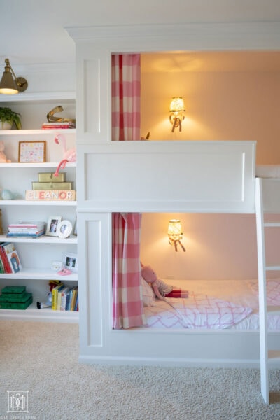 Girls Bunk Room Reveal: DIY Bunk Room Makeover - DIY Decor Mom