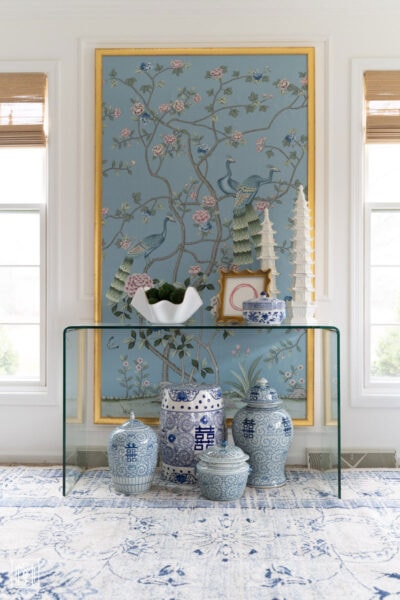 DIY Chinoiserie Panel Frame - DIY Decor Mom